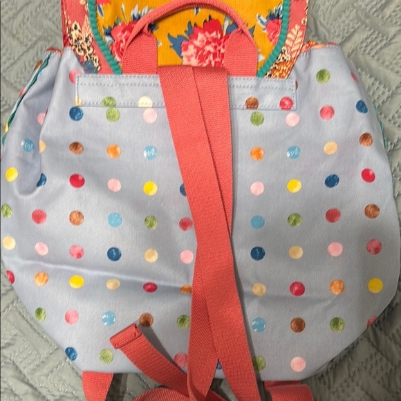 Matilda Jane Floral and Polka Dot Backpack (061) - Picture 4 of 7